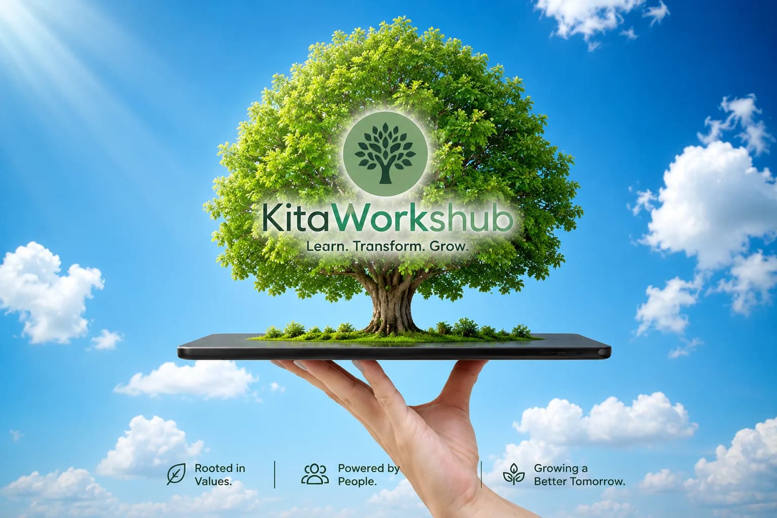 The kitaworkshub vision, the leading future-ready ecosystem for project, Agile, AI, and leadership excellence